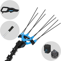 Campagnola Icarus V1 ECO Plug-in - PROM.0141 - Aluminium Pole - 225 - 293 cm - Electric Battery-powered Olive Harvester - 21.6V 5Ah