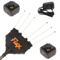 Oliviero Flex PCT Premium Cordless - Olive harvester with lithium battery-powered - Carbon pole - 235-335cm - 2x 21.6V 4.5Ah