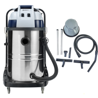 Nilfisk VL100-75 EU GO - Professional hoover - 75 lt stainless steel drum - 2000W