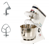Euromech EPM 5 - Variable speed planetary mixer - Stainless steel bowl 5L