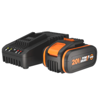 Worx WA3604 - Starter Kit Battery 20V/4Ah + Rapid Charger