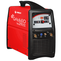 HELVI Galileo TIG 211 Easy AC/DC - Inverter Welding Machine (MMA, TIG HF o LIFT), Alternative/Direct Current (AC-DC)
