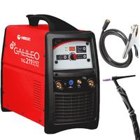 Helvi Galileo TIG 211 Easy AC/DC - Inverter Welding Machine (MMA, TIG HF or LIFT) + KIT, Alternating/ Direct Current (AC-DC)