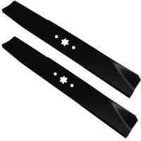 Pair of Multifunction Spare Blades (Cutting and Mulching) for MTD Riding-on Mower