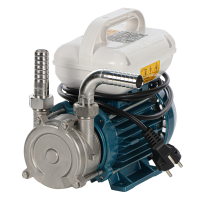 Tellarini ALM 20-SR - Electric stainless steel oil transfer pump - Straight + curved stainless steel fittings