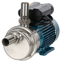 Tellarini ALT 30 - Electric Stainless Steel Oil Transfer Pump - STAINLESS STEEL Straight Fittings - Three-phase