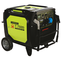 Pramac P7500I - Silent inverter power generator on wheels 7 kW - Continuous 6.5 kW Single phase