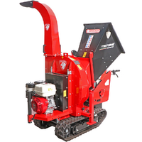 Ceccato Tritone Monster Cingo - Self-propelled tracked shredder - Honda GX390 engine
