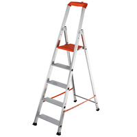 Gierre Stabila AL720DS - 5 steps, 1.71 m - Aluminium ladder with stand