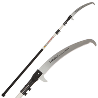 Castellari PO35P+ATO2 - Saw on aluminium oval pole - 150-240 cm - 35 cm blade