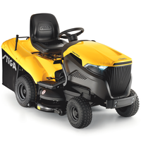 Stiga Estate 7102 W - Lawn tractor - hydrostatic transmission - collection box - mulching