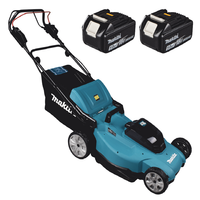 Makita DLM539PT2 - Battery Lawn Mower - 36V - Cutting Width 53 cm - 2x 18V 5Ah