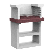 Linea VZ Ischia New - Masonry Charcoal Barbecue
