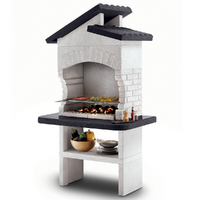 Palazzetti Procida 2 - Masonry Barbecue for Wood and Charcoal