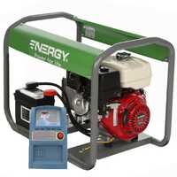 Single-phase power generator 4.4 kw - Energy EY-5.5MBE-A - Honda engine
