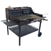 Cruccolini Little Tuscany - Handmade Iron Wood and Charcoal Barbecue