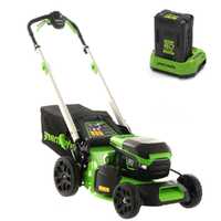 Greenworks GD60LM46SPK4 - Self-propelled Battery Lawn Mower - 60V/4Ah - 46 cm Cutting Width