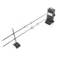 Cruccolini GA1-B double electric spit roaster for grills and BBQs