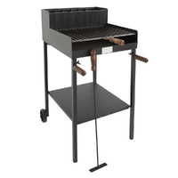 Cruccolini Fuocone Oliveto - Handmade Iron Wood and Charcoal Barbecue
