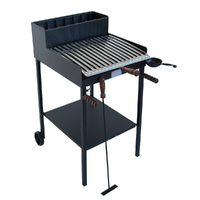 Cruccolini Belvedere - Artisan Iron Wood and Charcoal Barbecue
