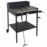 Cruccolini Belvedere Maxi - Handmade Iron Wood and Charcoal Barbecue