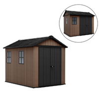 Keter Newton plus 759/975 - Garden shed - With double door and windows
