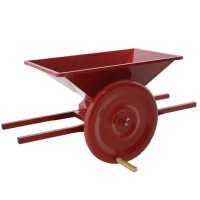 Baesso - Manual Grape Crusher with Flywheel And Aluminium Rollers