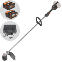 Worx Nitro WG185E - Cordless Grass Trimmer - 40V - 2x20V/4Ah