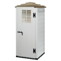 Garofalo Tuscany Evo 80 Pagoda - Tool Shed - With Window - 82.5x82.5x198 cm