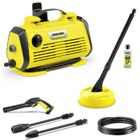 Karcher K3 Horizontal Plus Home - Portable cold water pressure washer - 120 bar - 380 l/h