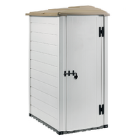 Garofalo Tuscany Evo 100 Reverso - Tool Shed - With Reversible Door - 82.5x122x195 cm