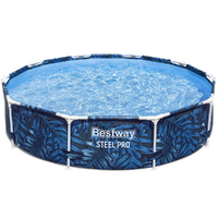 Bestway Steel Pro 56985 - &Oslash;305x66 cm - Round Pool for 3-4 people