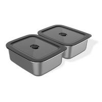 Set of 2 Weber Works Food Containers
