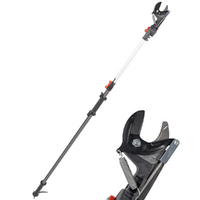 JOLLY ITALIA Elio - Professional Telescopic Pruning Shears - 168cm/268cm - &Oslash;35mm