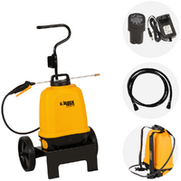 Volpi V-BLACK VITA 12 - Electric backpack sprayer with trolley - With 2m hose