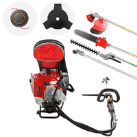 Kawasaki TJ 53EZ C COMBI - Backpack Multi-Function Petrol Brushcutter - Blue Bird Shaft
