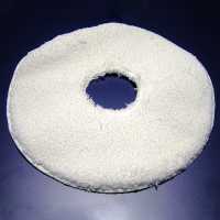 White microfiber pad for Grande Brio 45 Scrubber Dryer