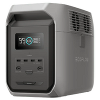 EcoFlow Delta 3 1500 - Portable PowerStation Battery - 1800W - 1536 Wh/51.2V