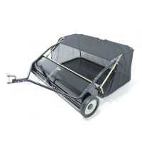 Tow behind leaf sweeper for ride on mowers - 1,22 mt - with collector
