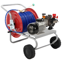 Electric motor pump kit for spraying with trolley - Annovi Reverberi AR 303 EM