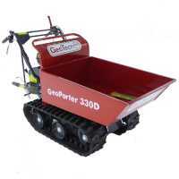 GeoTech tracked power barrow-minidumper GeoPorter 330D, 300 kg load capacity