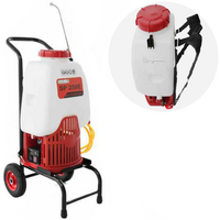 GeoTech SP 250 E - Battery-powered Sprayer Pump - Shoulder Strap +Trolley - 25 L