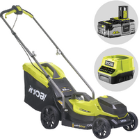 RYOBI OLM1833B - 18V/4Ah Battery-powered Lawn Mower - 33 cm Cutting Width