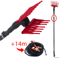 Geotech Olive Picker 400 EVO - 190-280 cm Electric Battery-powered Olive Harvester - Telescopic Pole