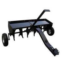 Towed Lawn Scarifier - Raker with Discs for Riding-on Mower