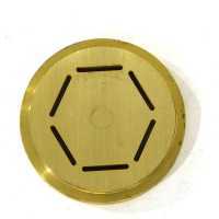 Brass Pasta Die for 16 mm PAPPARDELLE. Specific for New O.M.R.A. Pasta Makers