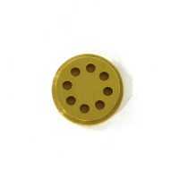 Brass Pasta Die for 4.5 PASSATELLI. Specific for manual Pasta Extruder