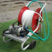 Comet MC 18 single-phase motor and trolley electric spraying pump kit