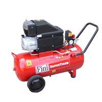 Fini Super Tiger MK 312 - Wheeled Electric Air Compressor - 3HP Motor - 50 L