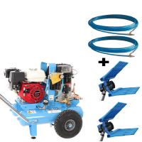 Campagnola MC 550 Petrol Engine-driven Air Compressor (554 L/min) with Honda GX200 Engine